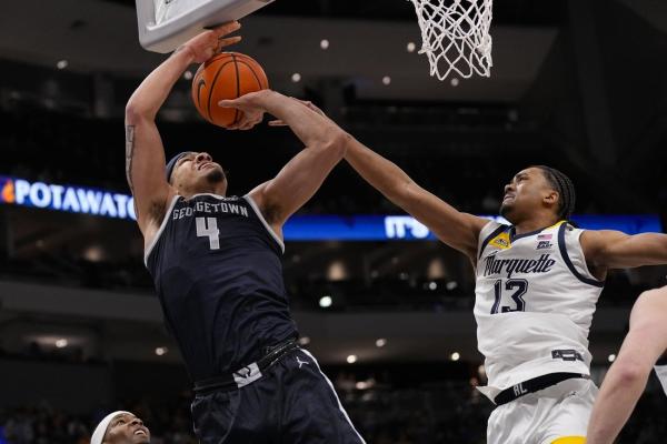 Georgetown holds down Marquette in Big East opener