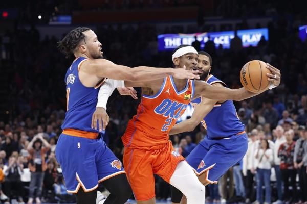 On 14-game win streak, Thunder face reigning champion Celtics