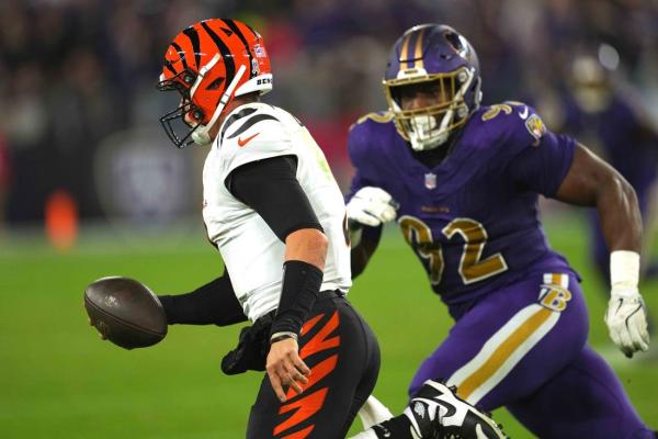 Ravens Pro Bowl DT Nnamdi Madubuike (neck) ruled out vs. Chiefs