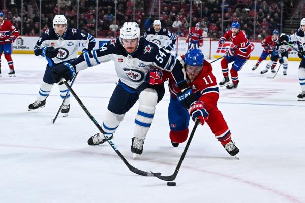 Goalie Jakub Dobes, Canadiens ground Jets in shootout