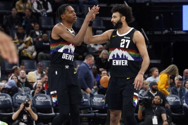 Nuggets on fire from 3-point range, fend off Grizzlies