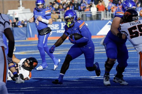 Ashton Jeanty, No. 10 Boise State expect challenge from No. 20 UNLV