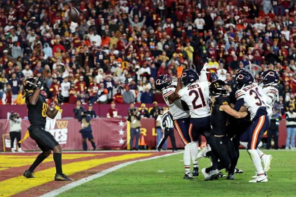 ‘Fail Mary’ in rear-view mirror for Bears, Commanders rematch