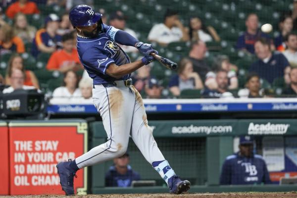 MLB roundup: Junior Caminero drives in 6 as Rays rout Astros