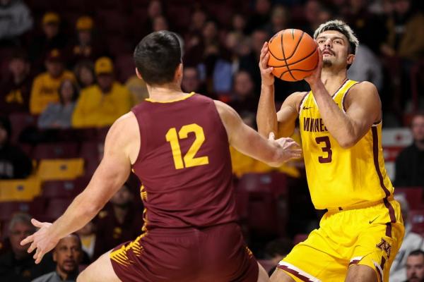 Dawson Garcia gets going again, Minnesota tops Bethune-Cookman