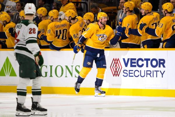 Predators trending up, Sharks down as clubs play first of two