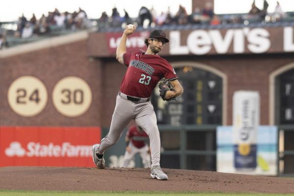 Zac Gallen exits no-hit bid as D-backs down Giants