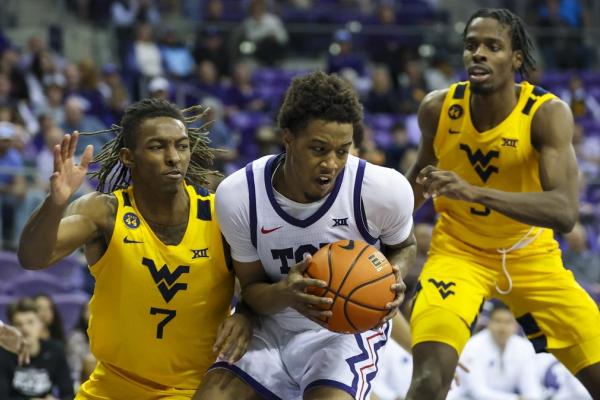 Vasean Allette’s double-double helps TCU outlast West Virginia