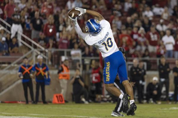San Jose State’s Danny Scudero, nation’s leader in receiving yards, to transfer