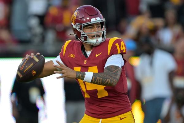 Jayden Maiava, No. 20 USC brace for No. 13 Notre Dame