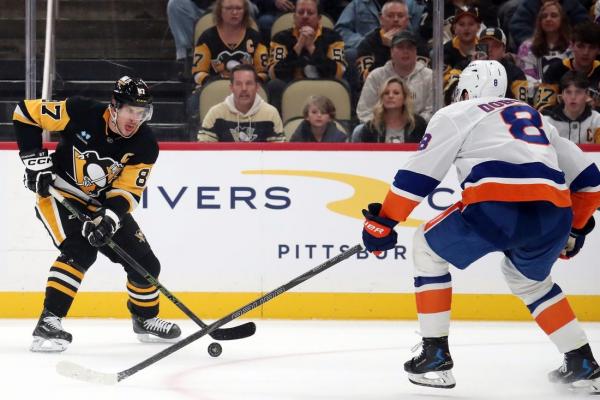 Sidney Crosby sets team record as Penguins get revenge on Isles