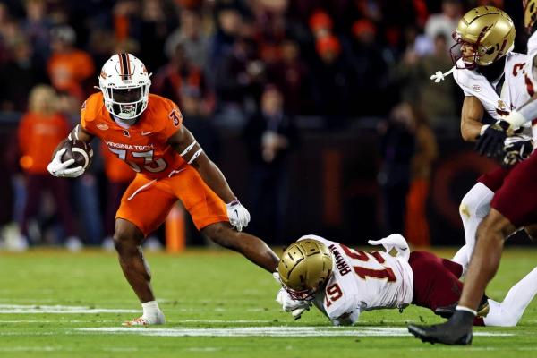 Bhayshul Tuten, Virginia Tech aim to run past Georgia Tech