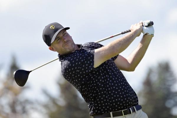 Taylor Pendrith (61) in control at Shriners Children’s Open