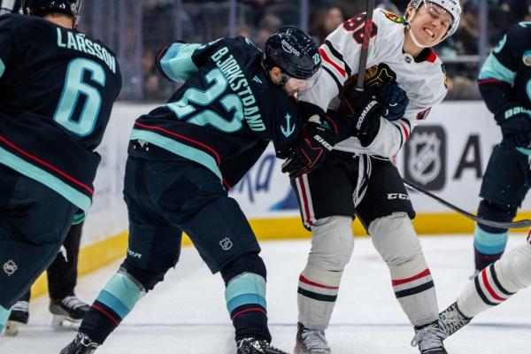 Kraken knock off Blackhawks for third straight win