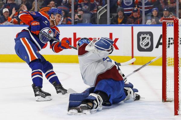 Avalanche lose two-goal lead, eke out win over Oilers