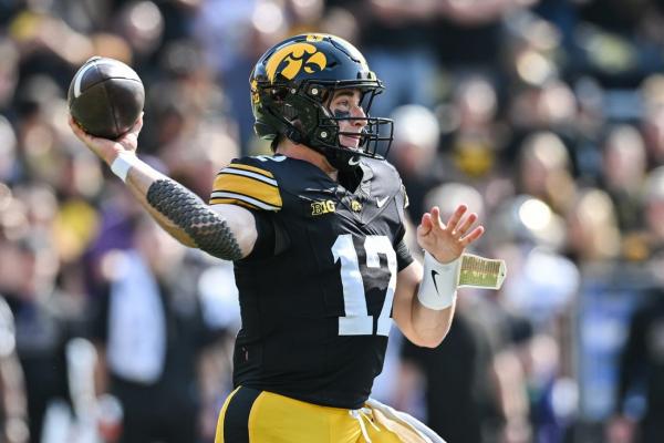 Pressure is on Iowa QB Cade McNamara vs. Northwestern