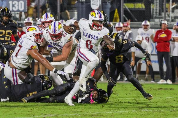 Kansas offense, No. 9 Texas Tech’s defense set for spotlight