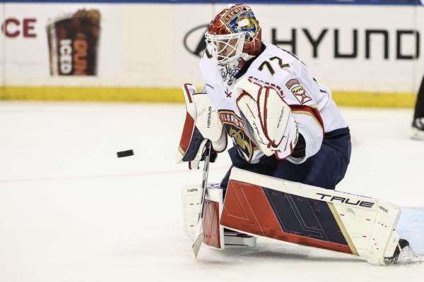 Sergei Bobrovsky notches 400th win as Panthers down Rangers