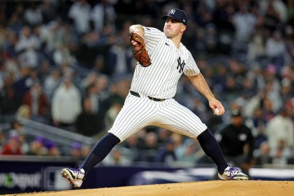 Carlos Rodon, Yankees roll over wild Guardians in Game 1 thumbnail