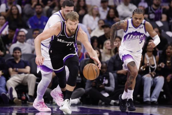 Domantas Sabonis’ late put-back gives Kings 1-point win over Jazz