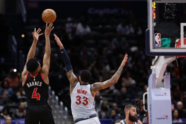 Scottie Barnes, Raptors rout woeful Wizards