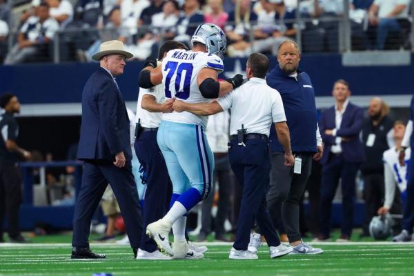 Cowboys G Zack Martin, CB Trevon Diggs out vs. Commanders thumbnail