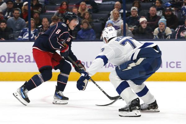 NHL roundup: Zach Werenski, Jackets zap Lightning in OT