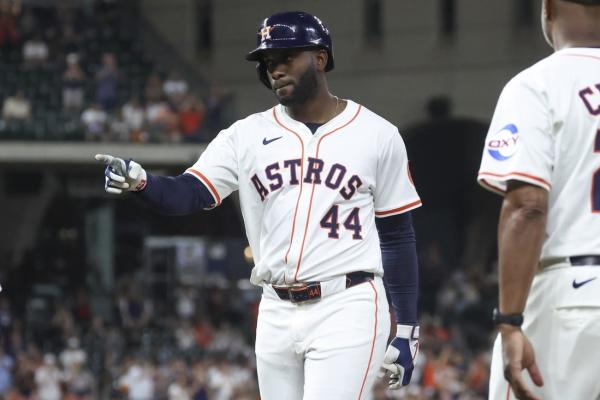 Astros OF Yordan Alvarez (hand inflammation) on 10-day IL