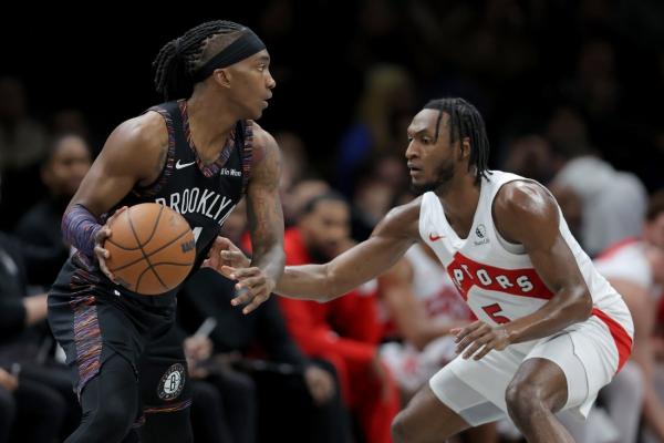 Raptors dominate glass, paint and pull away from Nets