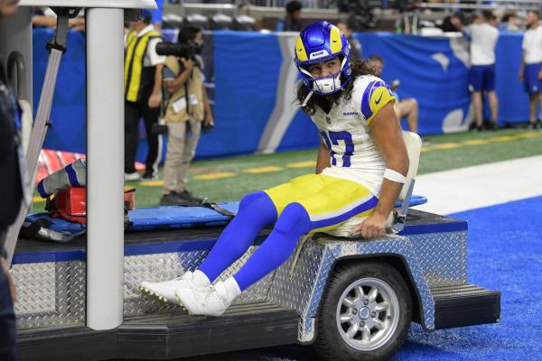 Rams place WR Puka Nacua, pair of OL on IR