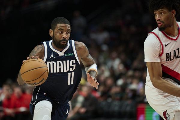 Blazers use balanced effort to sink Mavs, Kyrie Irving