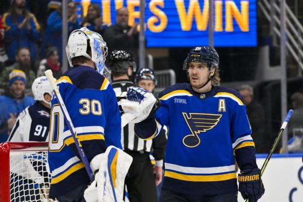 Blues win 1-0 as Joel Hofer outduels Jets' Connor Hellebuyck