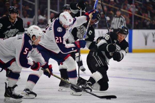 Blue Jackets net 3 power-play goals, dump Kings