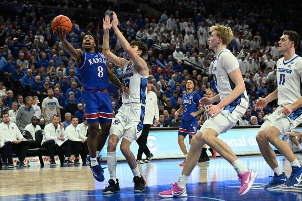 Pop Isaacs powers Creighton to upset over No. 1 Kansas