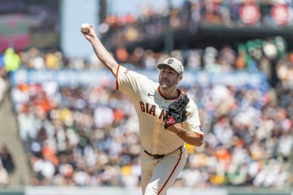 Giants to place RHP Justin Verlander (pectoral) on 15-day IL