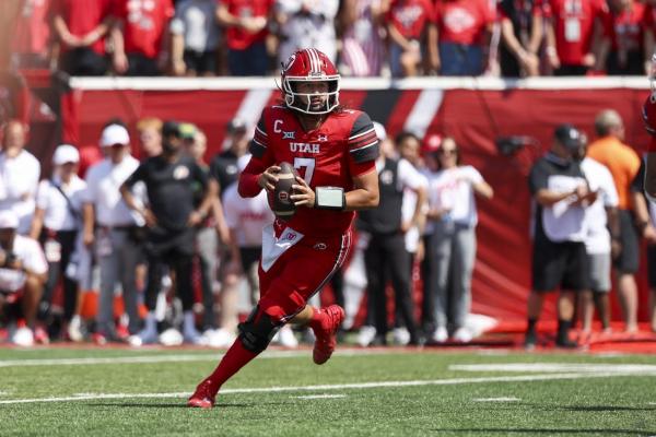 Report: QB Cam Rising (hand) game-time decision for No. 12 Utah