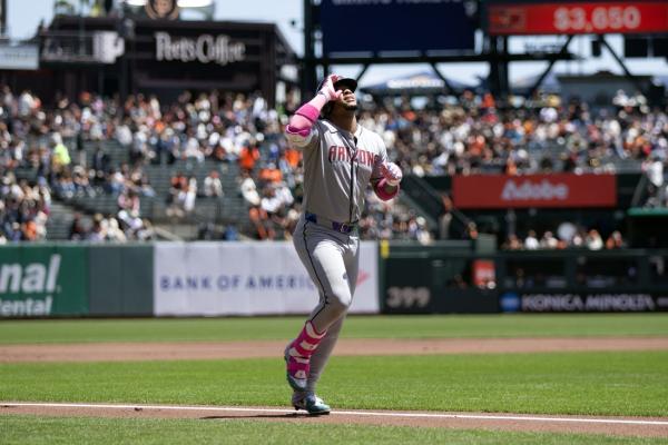 Ketel Marte (2 HRs), Diamondbacks hang on to edge Giants