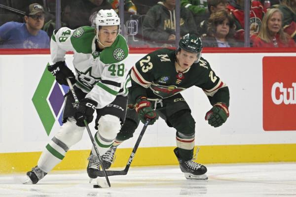 Mason Marchment scores twice, gives Stars 2-1 win over Wild