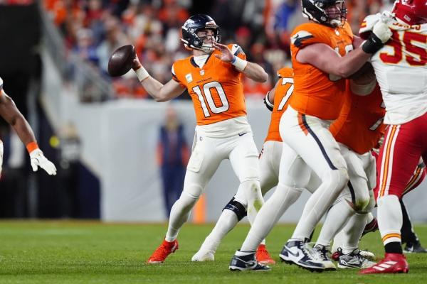 Bo Nix, Wil Lutz guide Broncos past Chiefs for 8th straight win