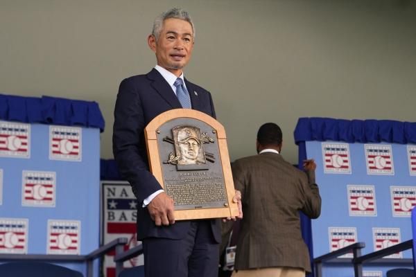 ‘I’m a rookie again’: Ichiro Suzuki leads class of five into Hall of Fame