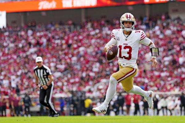49ers QB Brock Purdy hurting again, could miss TNF vs. Rams