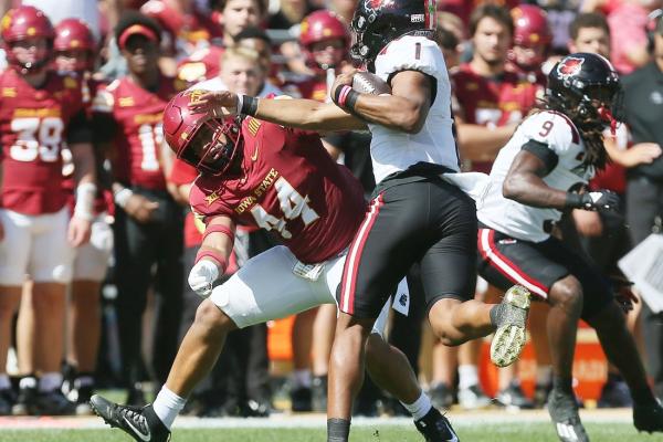 No. 14 Iowa State wary of heat, Arkansas State QB Jaylen Raynor