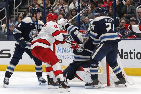 Blue Jackets outlast Hurricanes for shootout win