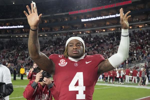 Alabama QB Jalen Milroe declares for 2025 NFL Draft