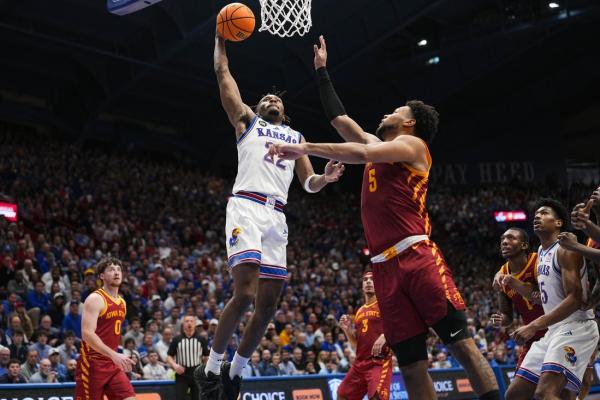 Top 25 roundup: Kansas ends No. 2 Iowa State’s perfect start