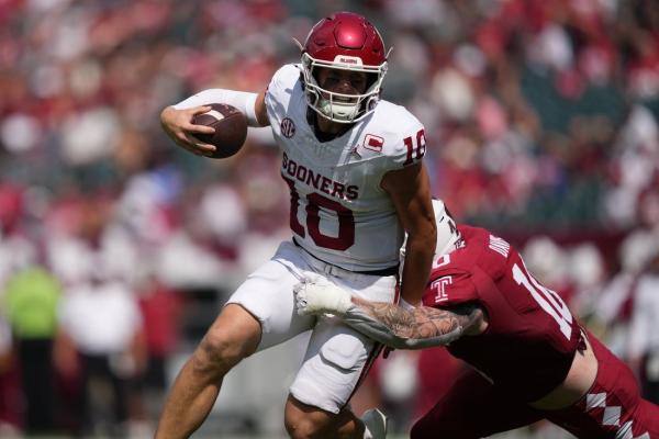 No. 13 Oklahoma stifles Temple, improves to 3-0 with lopsided win