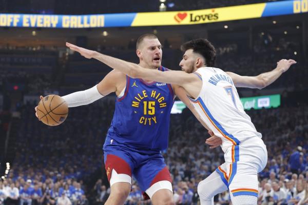 Thunder storm past Nuggets late for 3-2 series lead