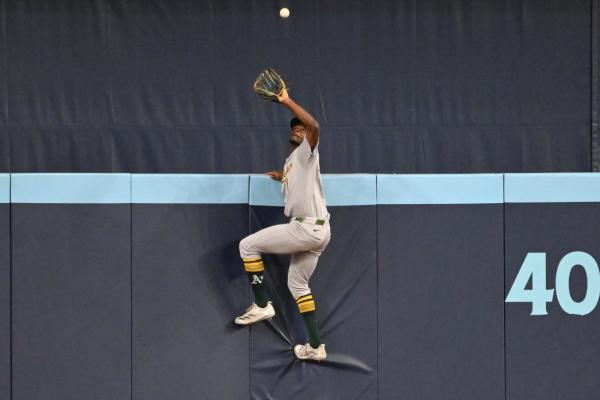 A’s place defensive whiz Denzel Clarke (adductor) on 10-day IL