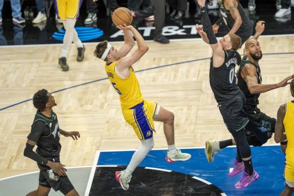 NBA roundup: Austin Reaves, Lakers sink Wolves at buzzer