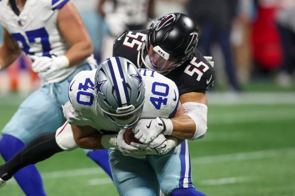 Falcons stay hot, Cowboys’ Dak Prescott hurt in loss